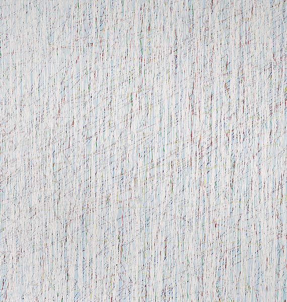 Susanne Lyner, 2015_01_Serie_Irrlicht, 100 x 95 cm, Acryl auf Baumwolle